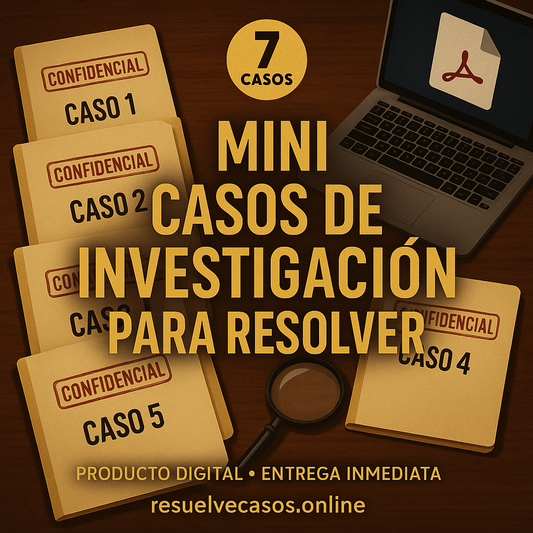 Pack de 7 MINI casos express