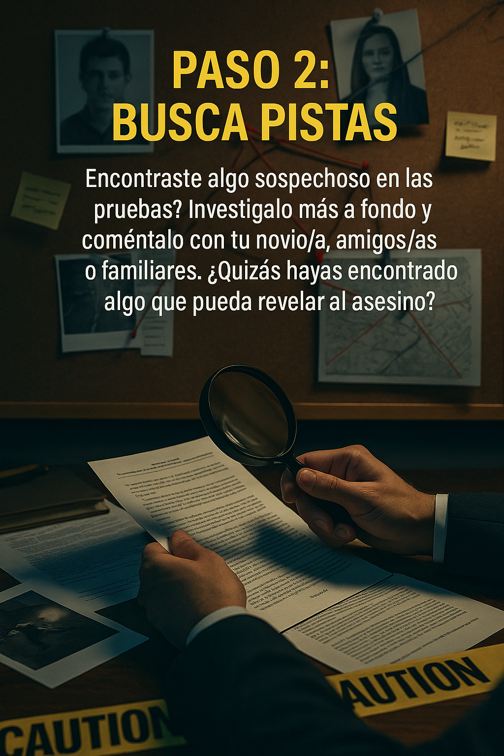 4x1 EN JUEGOS DE INVESTIGACIÓN - CASOS REALES